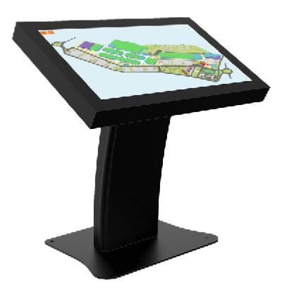 totem video, borne video pmr