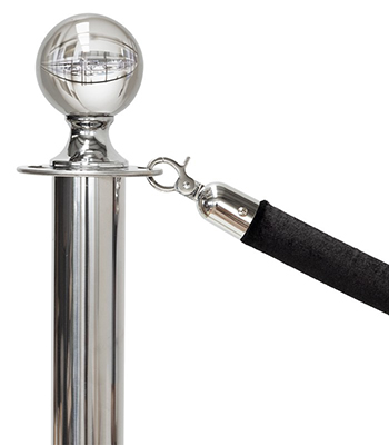 cordon de guidage pour poteau acceuil