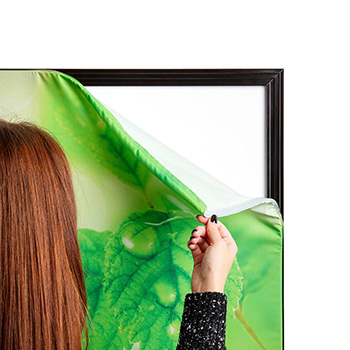 cadre affiche toile tendue 