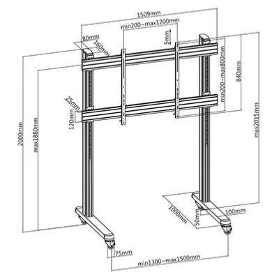 totem video, borne video tactile 