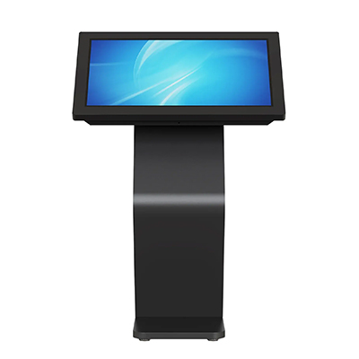 Borne video interactive tactile ecran 32 pouces PCAP noir 
