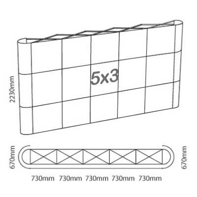 stand parapluie magnetique droit