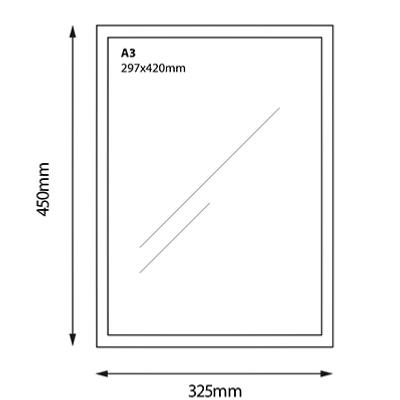 cadre affiche magnetique