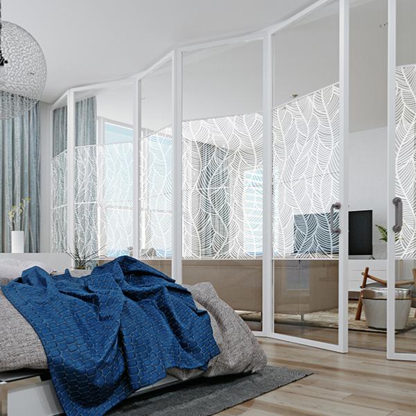 Film adhésif décoratif jungle largeur 152 cm , à partir de 2 m de long