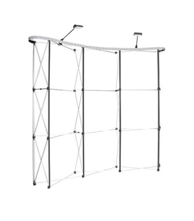 stand parapluie courbe personnalis&eacute; 