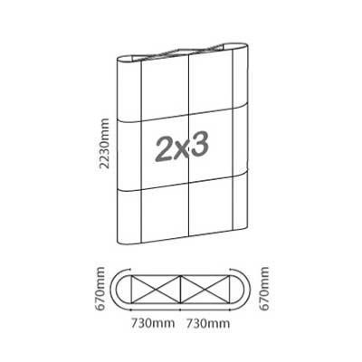 stand parapluie magnetique droit