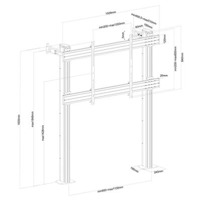 totem video, borne video tactile 