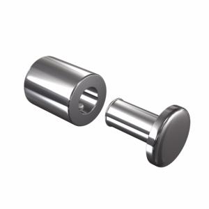 Entretoise murale percée diam 24 mm, pour panneau de 6 à 20 mm