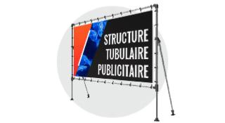 Structure affichage publicitaire
